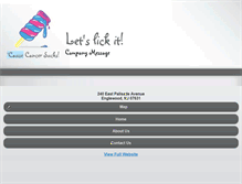 Tablet Screenshot of letslickit.com